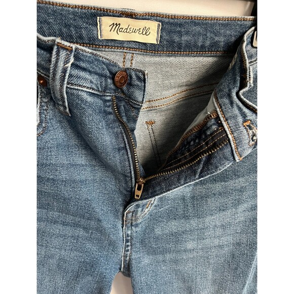 Madewell 10" High-Rise Skinny Crop Jeans Medium Wash 27 Ankle Womens Classic - Picture 3 of 9